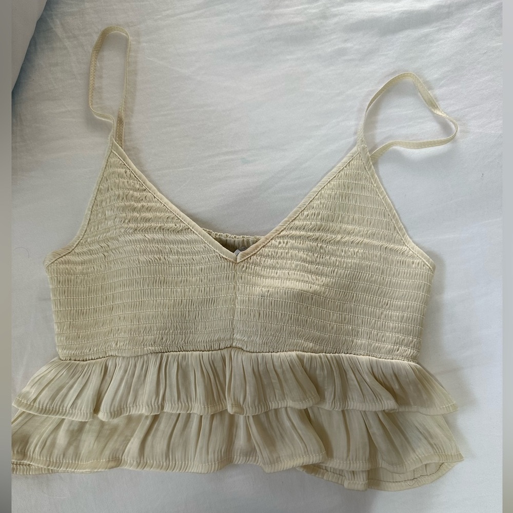 Champagne color top